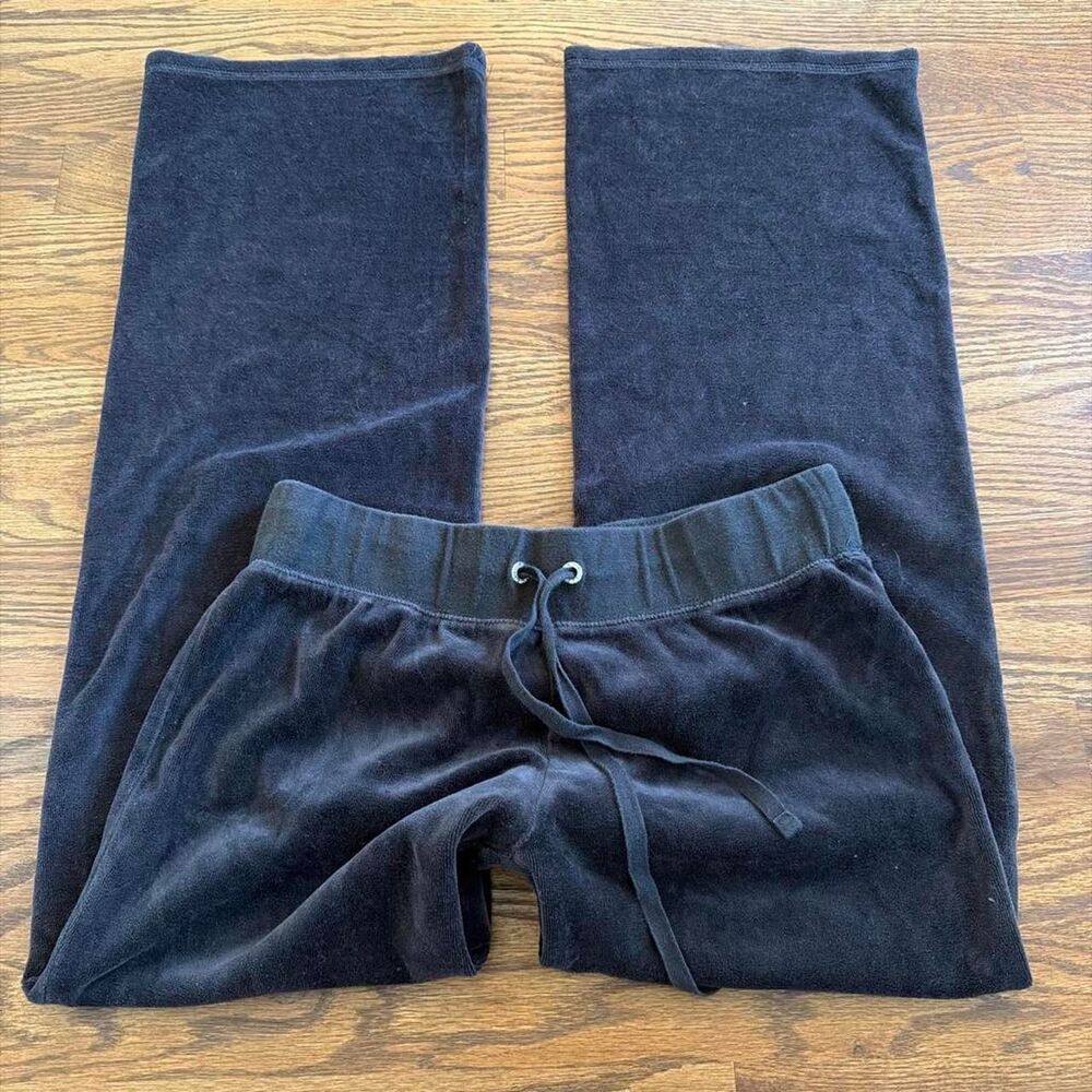 vintage y2k new york and company brown velvet flare pants
